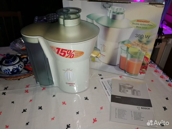 Соковыжималка bosch и пресс Умелец, соковарка