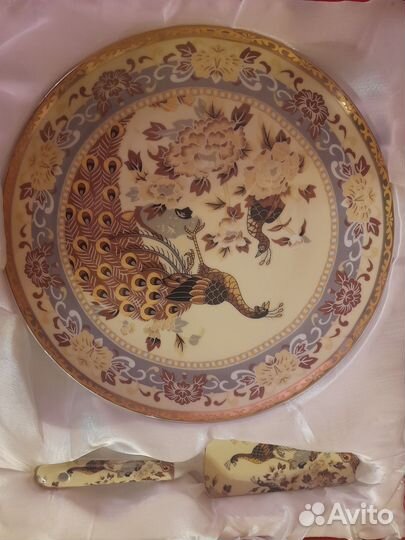 Тарелка декоративная с лопаткой