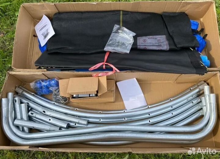 Батут с сеткой 2,44м - Новый