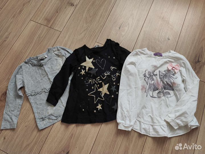 Лонгслив для девочки 92