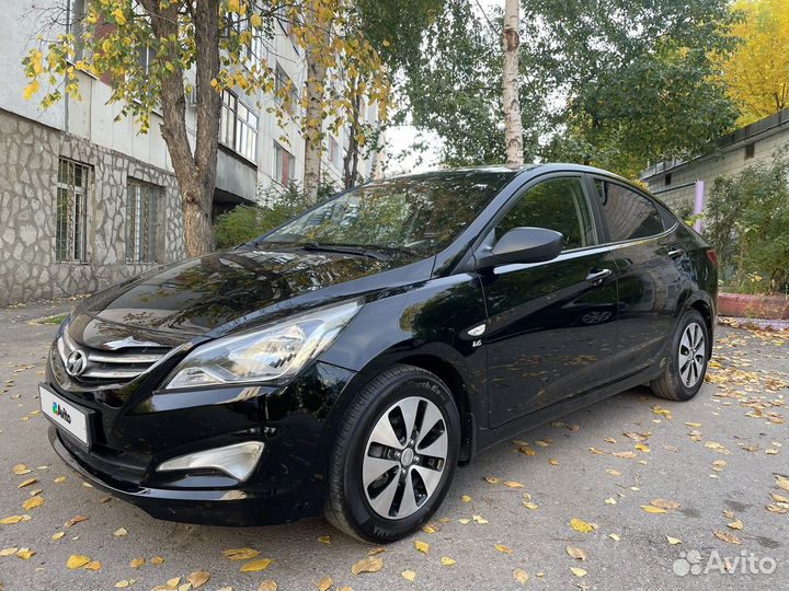 Hyundai Solaris 1.6 МТ, 2016, 134 000 км