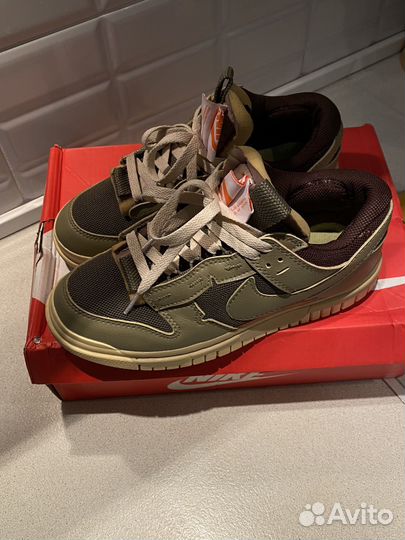 Кроссовки Nike Air Dunk Jumbo 'Medium Olive'