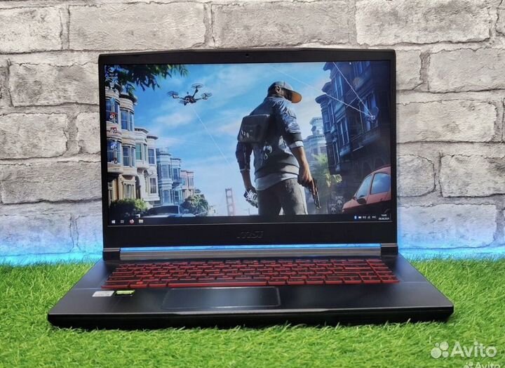 Ноутбук MSI 144Hz / i5-10200H / RTX 3060