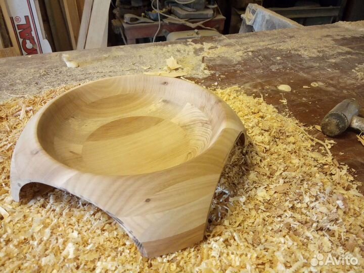 Посуда деревянная