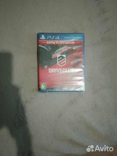 Диск drive club ps4
