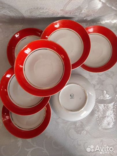 Чайный сервиз СССР лфз, kahla предметы