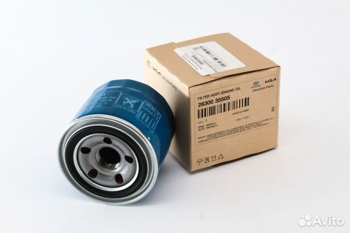Фильтр масляный Hyundai Kia
