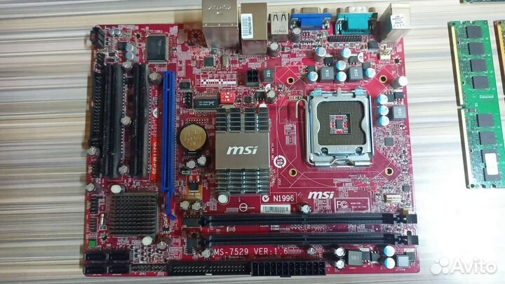 Материнская плата MSI