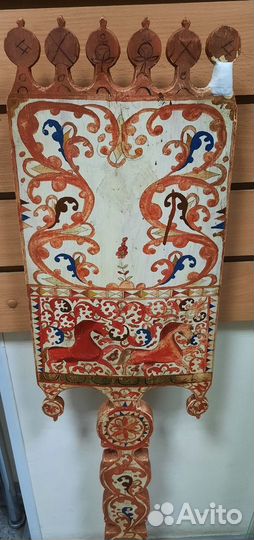 Прялка Старинная борецкая Роспись