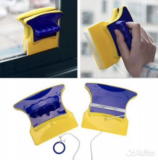 Щетка Double Faced Glass Clean для мятья окон