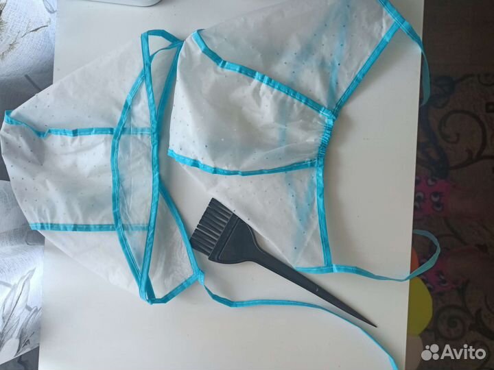 Шапочки для мелирования и кисточка