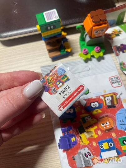 Lego mario фигурки