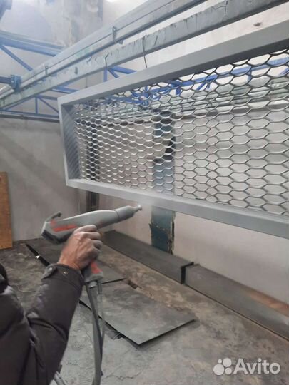 Порошковая покраска камера 7м