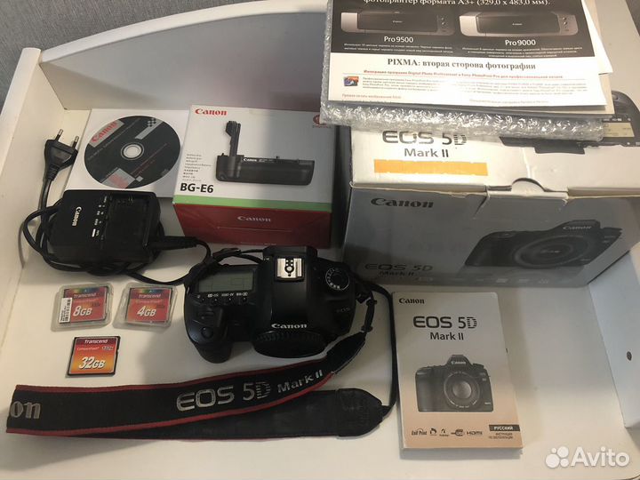 Зеркальный фотоаппарат Canon 5d Mark 2