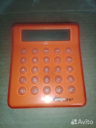 Калькулятор Addex Orange Tur