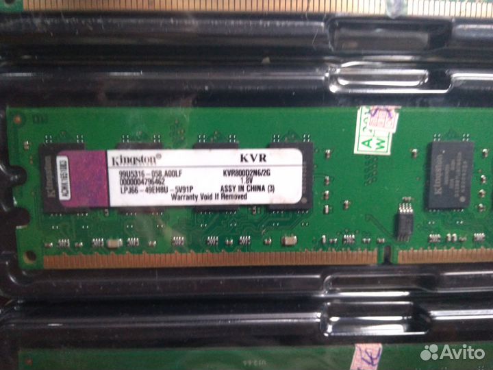 Ddr2 2gb. Гарантия