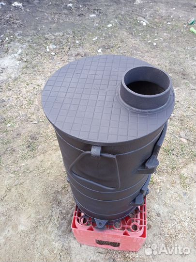 Печь буржуйка чугунная