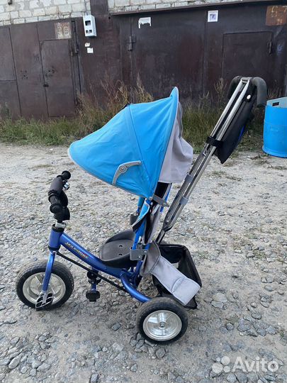 Детский велосипед с ручкой