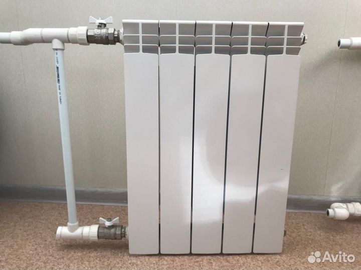 Радиатор отопления алюминиевый 3шт (Италия)