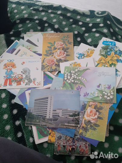 Открытки советские СССР почтовые карточки