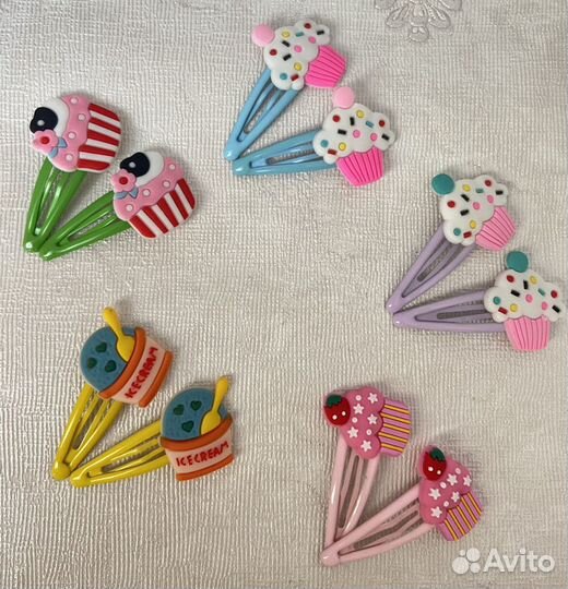 Заколки клик-клак