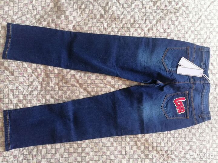 Джинсы для девочки новые
