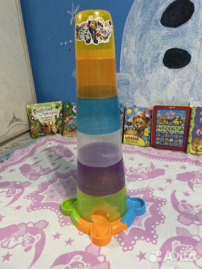 Кубик- пирамидка обучающий Польша