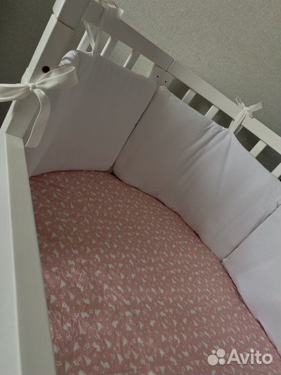 Бортики в детскую кроватку