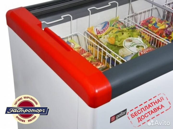Ларь морозильный Frostor gellar FG 400 C красный