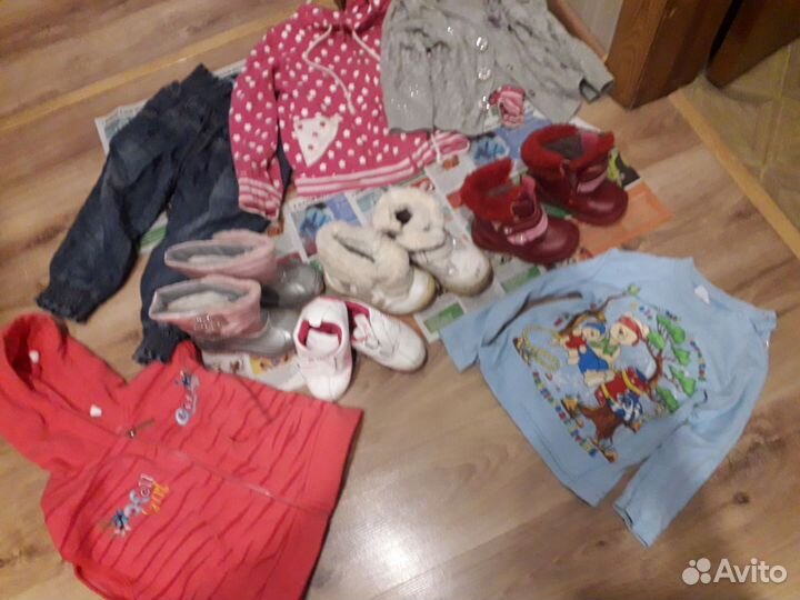 Детские вещи пакетом для девочек от 1 до 3 лет