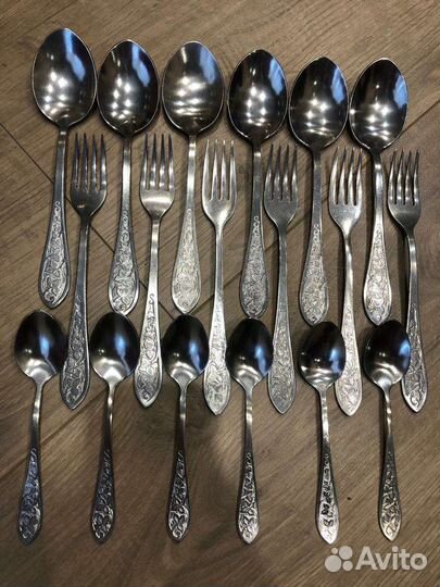 Ложки, вилки нержавейка СССР