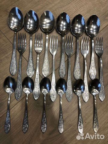 Ложки, вилки нержавейка СССР