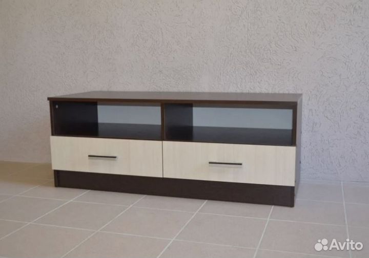 Тумба тв с ящиками Венге/Сосна лоредо