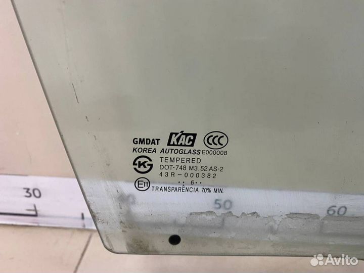 Стекло двери передней правой Chevrolet Lacetti J20