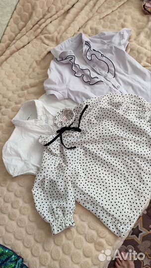 Школьные рубашки для девочек