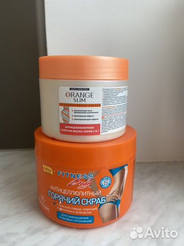Антицеллюлитный крем скраб горячий