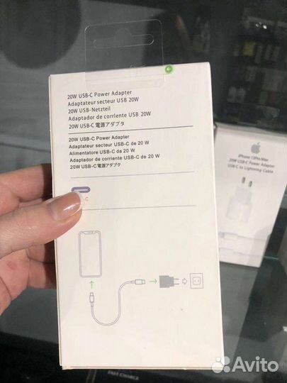 Комплект для быстрой зарядки iPhone/ iPad/ AirPods