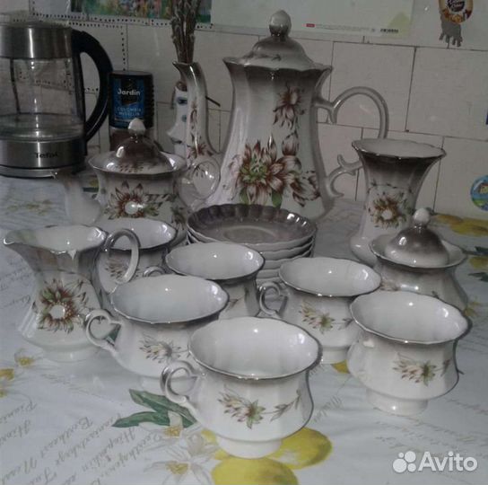 Сервиз чайный Коростень фарфор