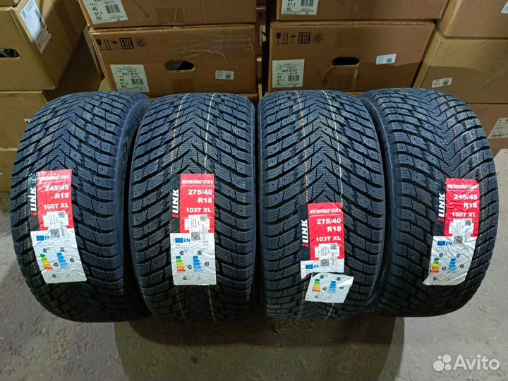 iLink Wintervorhut Stud II 245/45 R18 и 275/40 R18 103T