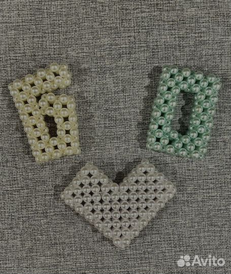 Буквы из бусин на заказ/ vago