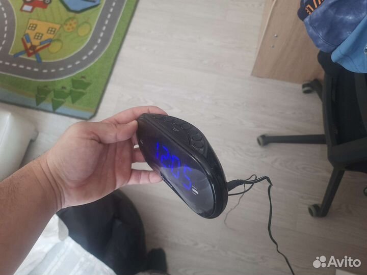 Радио часы будильник ночник