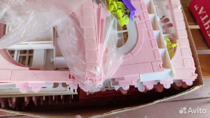 Домик для кукол барби, 3 секции