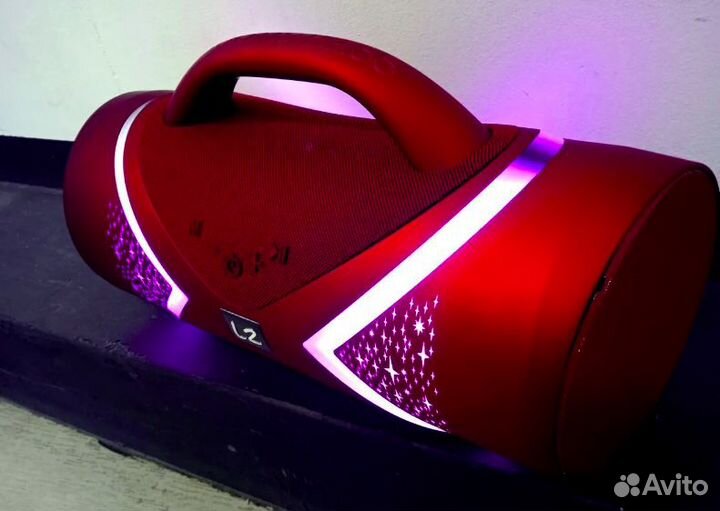 Колонка Booms Bass со Светомузыкой