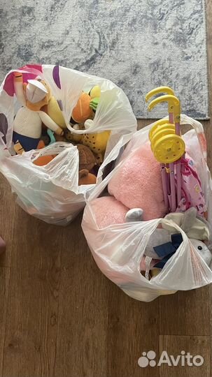 Мягкие игрушки пакетом бесплатно