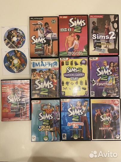 Компьютерная игра The Sims 2 коллекция