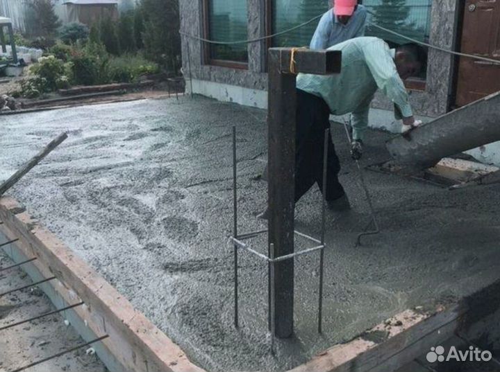 Бетон. Раствор. Насос. Транспортерная лента