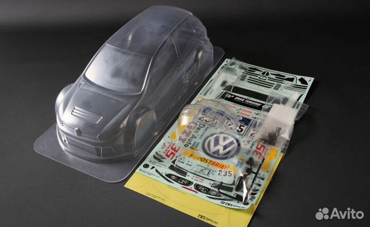 Кузов для rc модели Volkswagen Golf 24 масшта 1/10