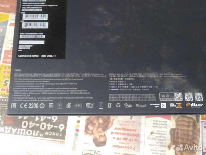 Планшет asus zenpad 3s 10LTE