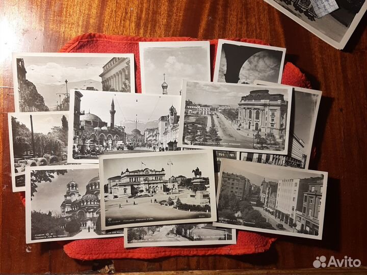 Карточки Болгарии/ виды софии/ 12 штук