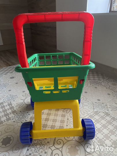Тележка супермаркет детская